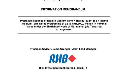 MMC Corporation Berhad IMTN Sukuk RM1.5 Billion - Information 